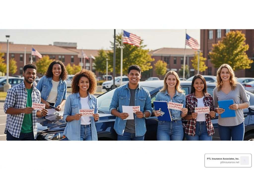 student discounts auto insurance