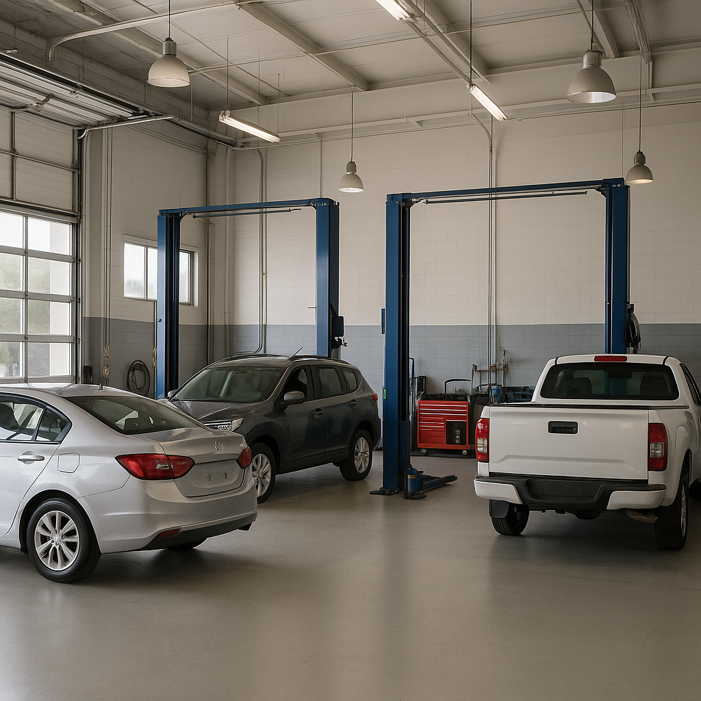 blog 8 Blog Home / Blog Our Blog Auto repair shop bay representing best garage keepers insurance
